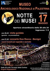 Notte dei musei - locandina